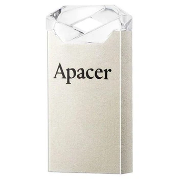 Флеш-накопитель Apacer USB 32GB AH111 Silver/Crystal (AP32GAH111CR-1)