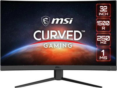 Монітор 31.5" MSI Optix G32C4X FHD VA 250Hz (G32C4X)