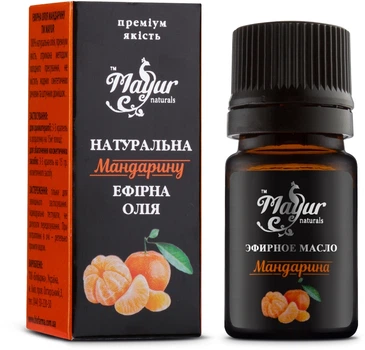 Эфирное масло мандарина натуральное - Mayur 5ml (552653-20464)