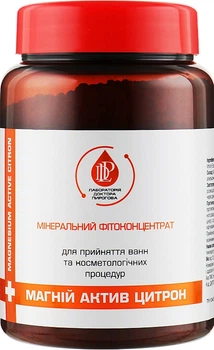 Мінеральний фітоконцентрат "Магній актив" цитрон - Лобораторія лікаря Пирогова 400ml (332187-54404)