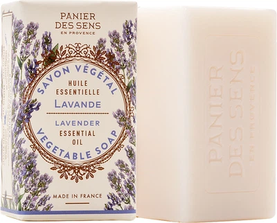 Экстра-нежное растительное мыло "Лаванда" - Panier des Sens Extra-Gentle Lavender Vegetable Soap 150g (879389-35140)