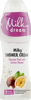 Крем-гель для душа "Маракуйя и цветы хлопка" - Milky Dream Cream Gel 500ml (1007107-42751)
