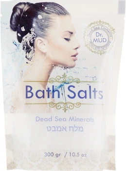 Натуральна сіль Мертвого моря для ванни - Dr. Mud Bath Salts 300ml (550193-30527)