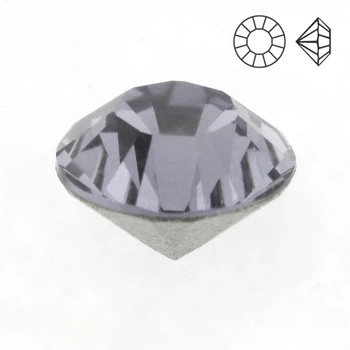 Стразы стеклянные конусные SS20 (4,6 мм), Серые, 10 шт (STR-018856) Polimex