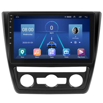 Штатная магнитола 10" Lesko для Skoda Yeti I 2009-2014 6/128Gb 4G Wi-Fi GPS Top Шкода
