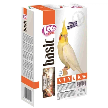 Повнораційний корм Lolo Pets Foody For Cockatiel для німфи, 1 кг