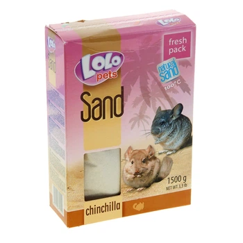 Пісок для шиншил Lolo Pets Foody For Chinchilla, 1500 г