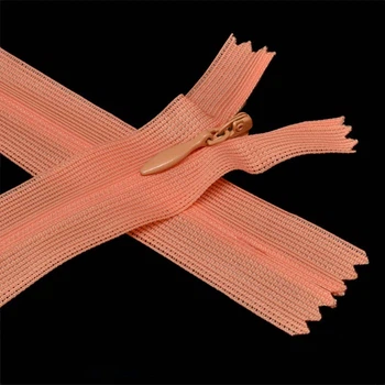 Молния потайная неразъемная, 20 см, Тип 3, Оранжевая светлая, 1 шт (ZIP-015920) Polimex