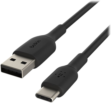 Kabel Belkin Boost Charge USB-C to USB-A Cable, 15 cm, Black (CAB001bt0MBK)