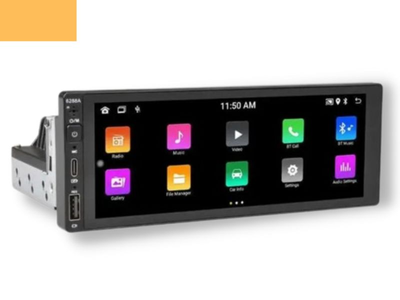 Автомагнітола сенсорна універсальна 6288-А Android 12 2+32GB чорний (41982-6288-А_2560)
