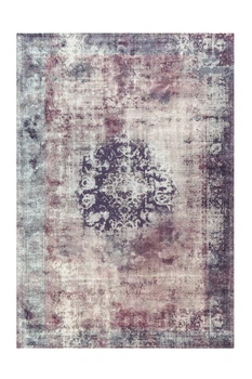 Коротковорсный ковёр в стиле винтаж Arte Espina Vintage 8403 Антрацит 140х200 (NG7EU-140-200-E)