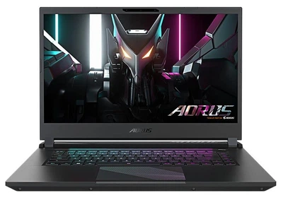 Ноутбук Gigabyte 15.6" AORUS 15 9KF/Intel i5-12500H/16GB/512SSD/GF 4060-8/DOS/Black (9KF-E3KZ353SD) Б/у