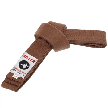 Пояс для кимоно коричневый Zelart Killer Heroe 0013 длина 280см Brown