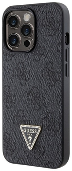 Etui plecki Guess Crossbody Metal Logo do Apple iPhone 13/13 Pro Black (3666339146740)