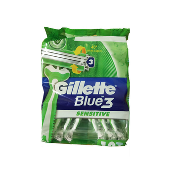 Одноразові станки Gillette Blue 3 Sensitive 12шт