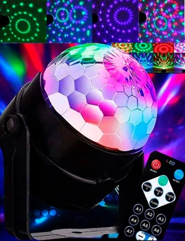 Дискошар Светодиодный Magic Ball с пультом дистанционного управления c Bluetooth