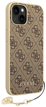 Панель Guess Charms Collection для Apple iPhone 14 Plus Brown (3666339094164)