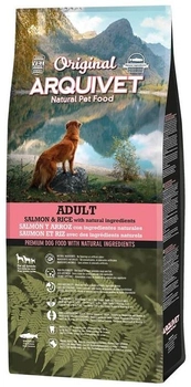 Sucha karma Arquivet Original Losos z ryzem dla dorosłych psów wszystkich ras 12 kg (8435117892781)