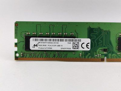 Оперативна пам'ять Micron DDR4 8Gb PC4-2133P (MTA16ATF1G64AZ-2G1A2) 12408