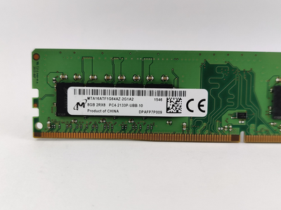 Оперативна пам'ять Micron DDR4 8Gb PC4-2133P (MTA16ATF1G64AZ-2G1A2) 12409