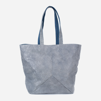 EKO torba na zakupy damska Art Of Polo tr18434 Niebiesko-szaro-melanżowa (5902021116775)