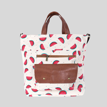 Torebka shopper damska Art Of Polo Tr17349 Czerwono-brązowa (5902021172535)