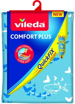 Покриття для прасувальної дошки Vileda Comfort Plus S/M/L 130х45 см (8001940006314)