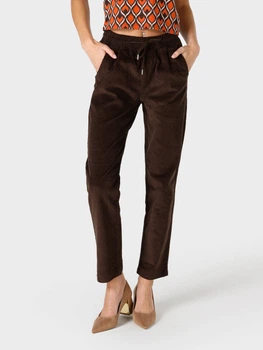 Штани вельветові жіночі Colin's CL1065841BRW XS Brown (8683197896520)