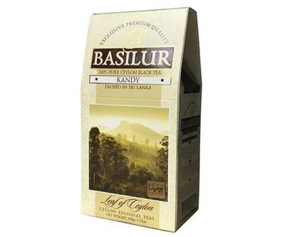 Чай Basilur Канди (Лист Цейлона) черн. 100г