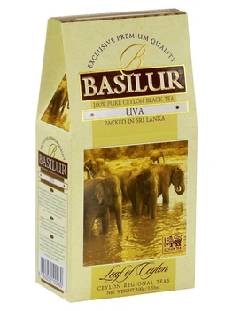 Чай Basilur Ува (Лист Цейлона) черн. 100г