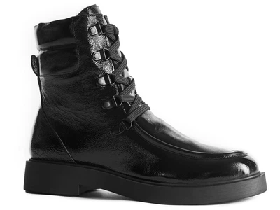 Лаковые ботинки ALPINO 36 Черный 4491