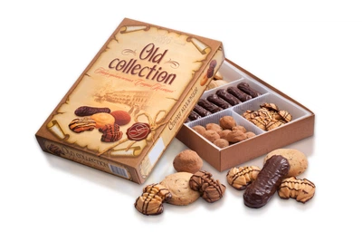 Набор сдобного печенья ХКФ "Old collection" 550г (5)