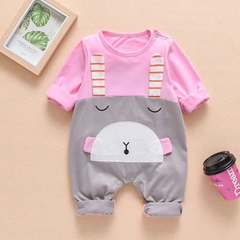 Чоловічок дитячий двоколірний Baby Розовый 66см 7689