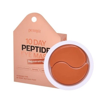 Гідрогелеві патчі для області навколо очей "Омолоджуючі" Petitfee 10 Days Peptide Eye Mask 20 шт