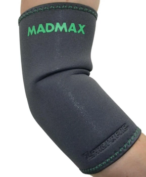 Налокітник MadMax MFA-293 Zahoprene Elbow Support Dark Grey/Green (1шт.) XL