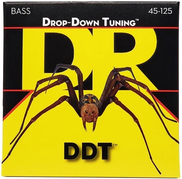 Струны для бас-гитары DR STRINGS DDT DROP DOWN TUNING BASS 5-STRING - MEDIUM (45-125)