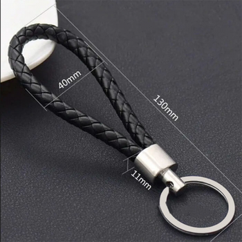Брелок косичка чорний (без лого) Kuvi 134262 - Keychain