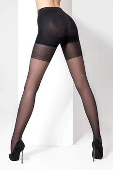 Колготки, 40 den Legs 1/2(S) Черный (91106)