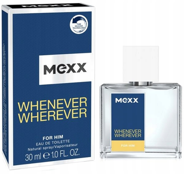 Туалетна вода для чоловіків Mexx M Whenever Wherever 30 мл (3614228237819)