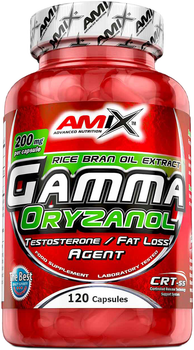 Бустер тестостерону Amix Gamma Oryzanol 200 мг 120 капсул (8594159535169)