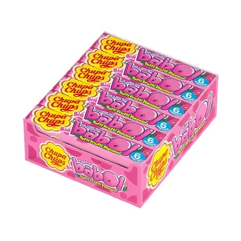 Жуйка Chupa Chups BB Tutti Frutti фруктовим смак 20шт*27,6 г (ящик)
