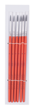 Пензлик білка №4 ZB.6930SQR-4 KIDS круглий ZiBi (6/60шт)