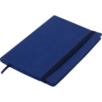 Блокнот діловий BM.295204-02 BRIEF А5, 96 арк, лінія, обкладинка штучна шкіра, синій (50)