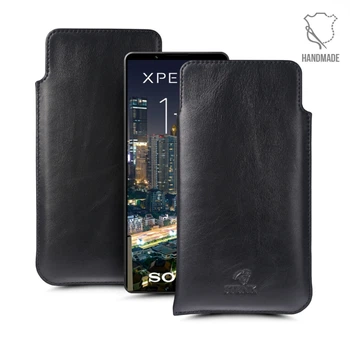 Футляр Stenk Elegance для Sony Xperia 1 V Чeрный (75080)