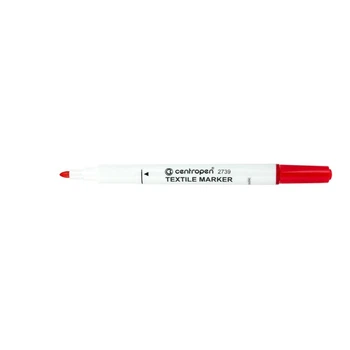 Маркер Centropen Textile 1.8 мм красный (2739/02)