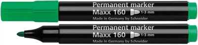 Маркер Schneider Maxx перманентный 1-3 мм зеленый (S116004)