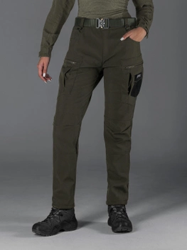 Тактичні штани жіночі утеплені BEZET Ешелон 6368 XS Хакі (ROZ6501048838)