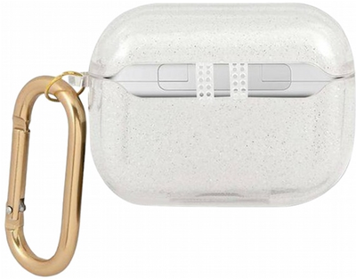 Чохол CG Mobile Guess Glitter Collection для AirPods Pro Transparent (3666339009915