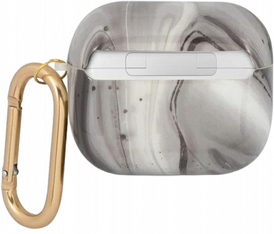 Etui CG Mobile Guess Marble Collection do AirPods 3 Czarny (3666339010164)