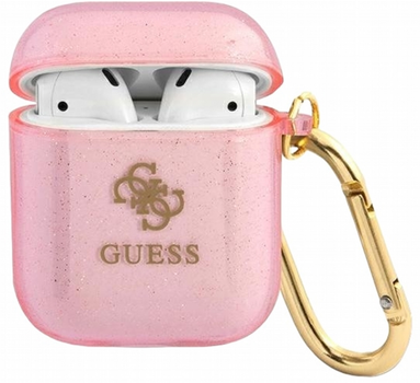 Чохол CG Mobile Guess Glitter Collection GUA2UCG4GP для AirPods 1 / 2 Pink (3666339009939)